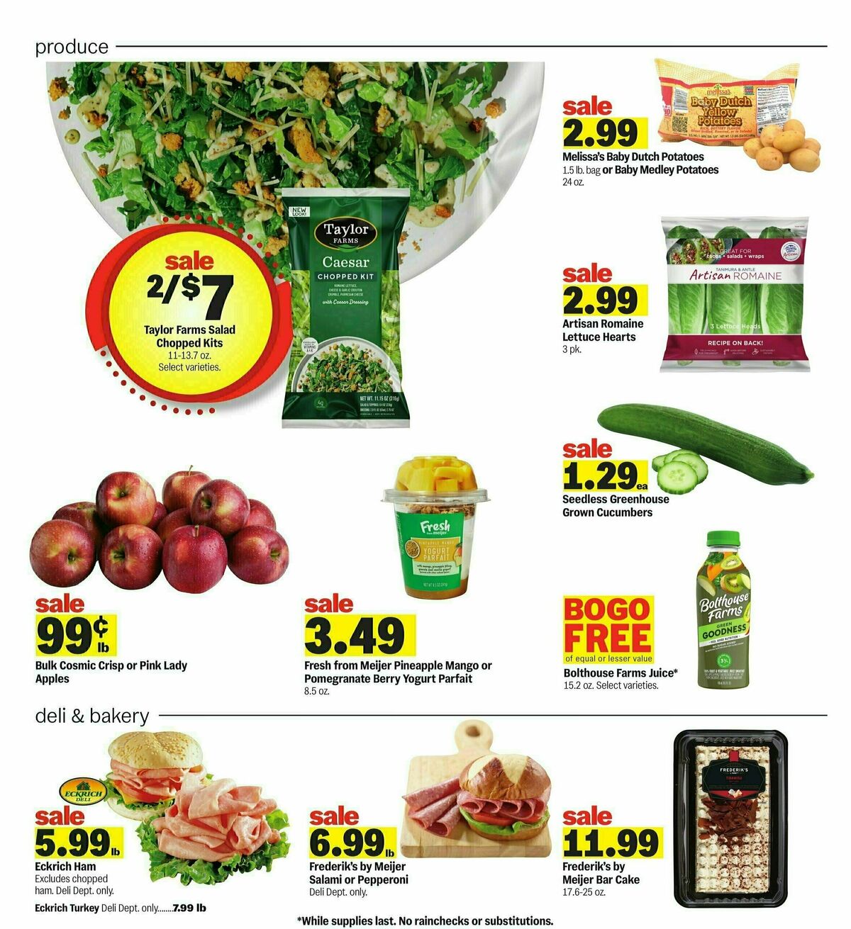 Meijer Weekly Ad from January 19