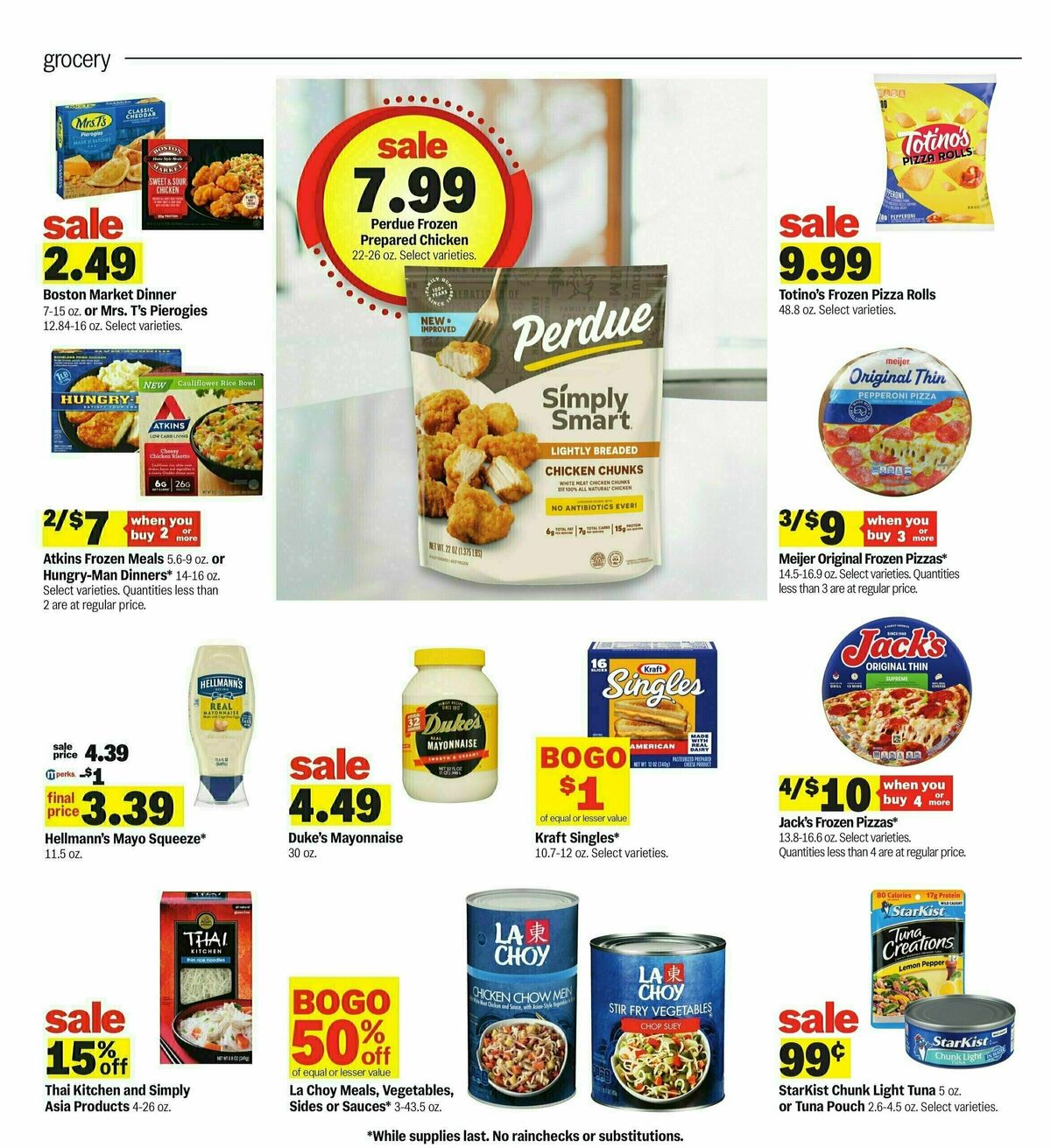 Meijer Weekly Ad from January 19