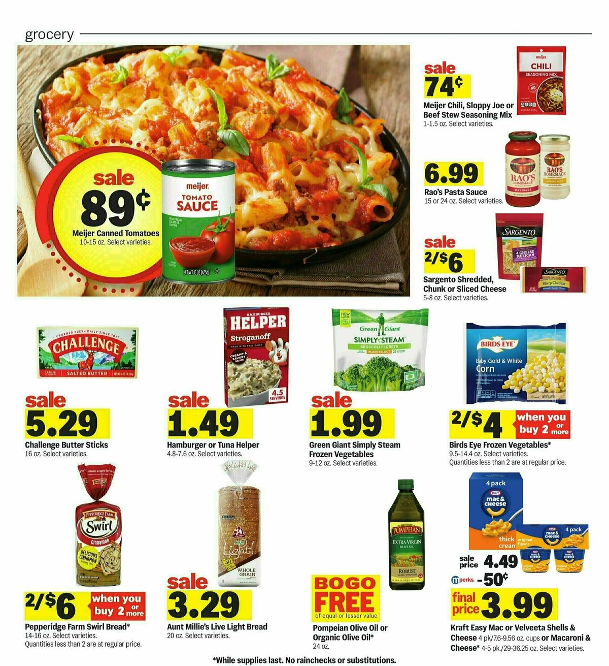 Meijer Weekly Ad from January 19