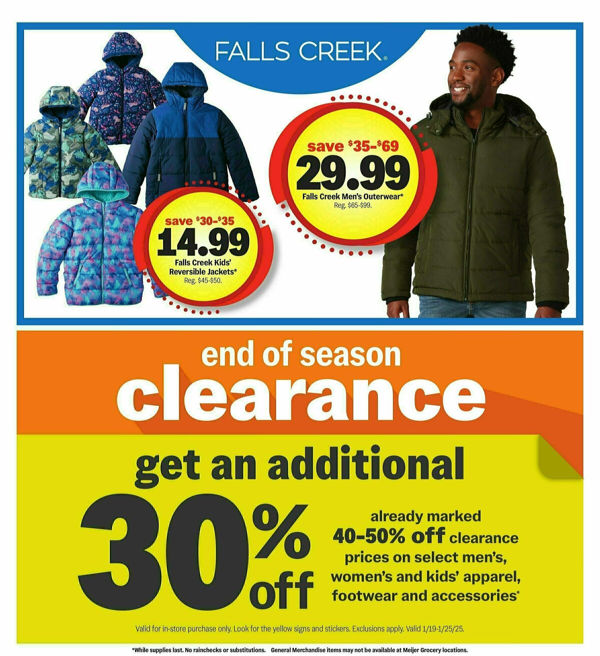 Meijer More deals across the store Weekly Ad from January 19