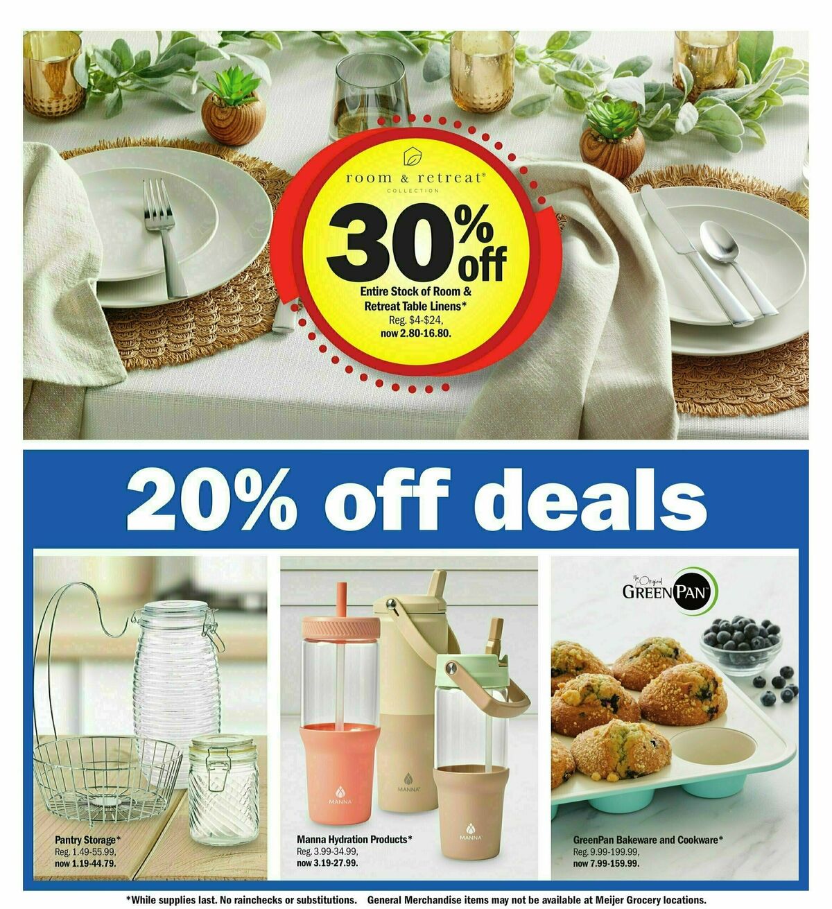 Meijer More deals across the store Weekly Ad from January 19