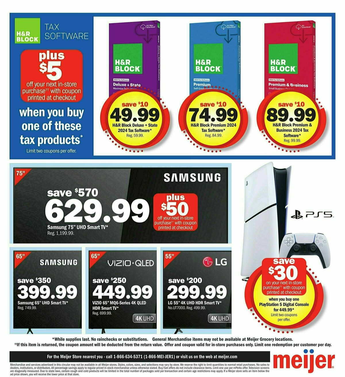 Meijer More deals across the store Weekly Ad from January 19