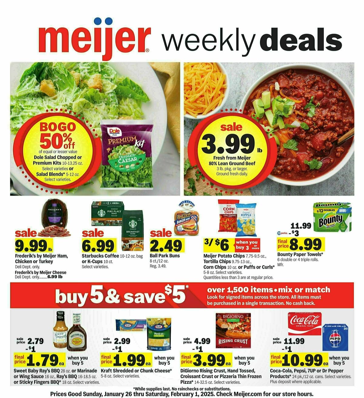 Meijer Weekly Ad from January 26