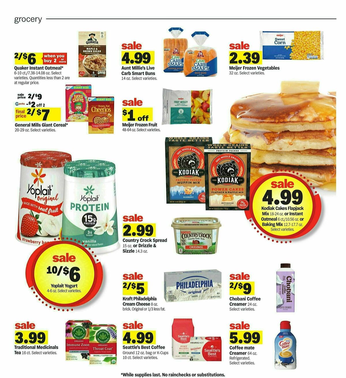 Meijer Weekly Ad from January 26