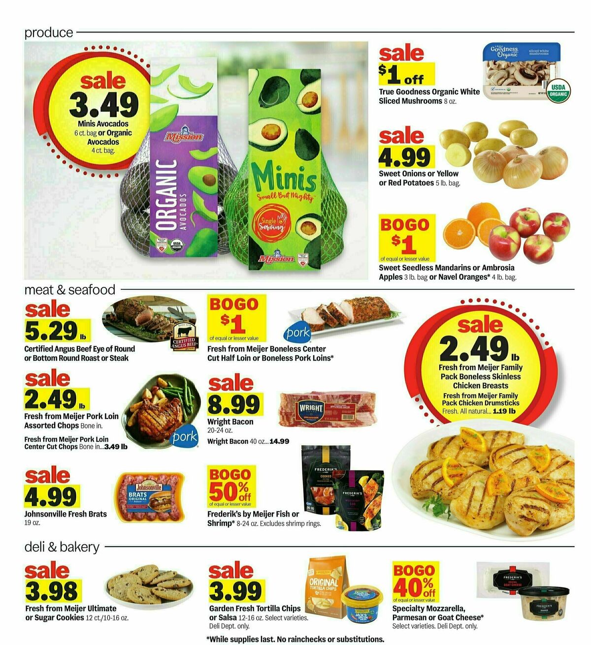 Meijer Weekly Ad from January 26