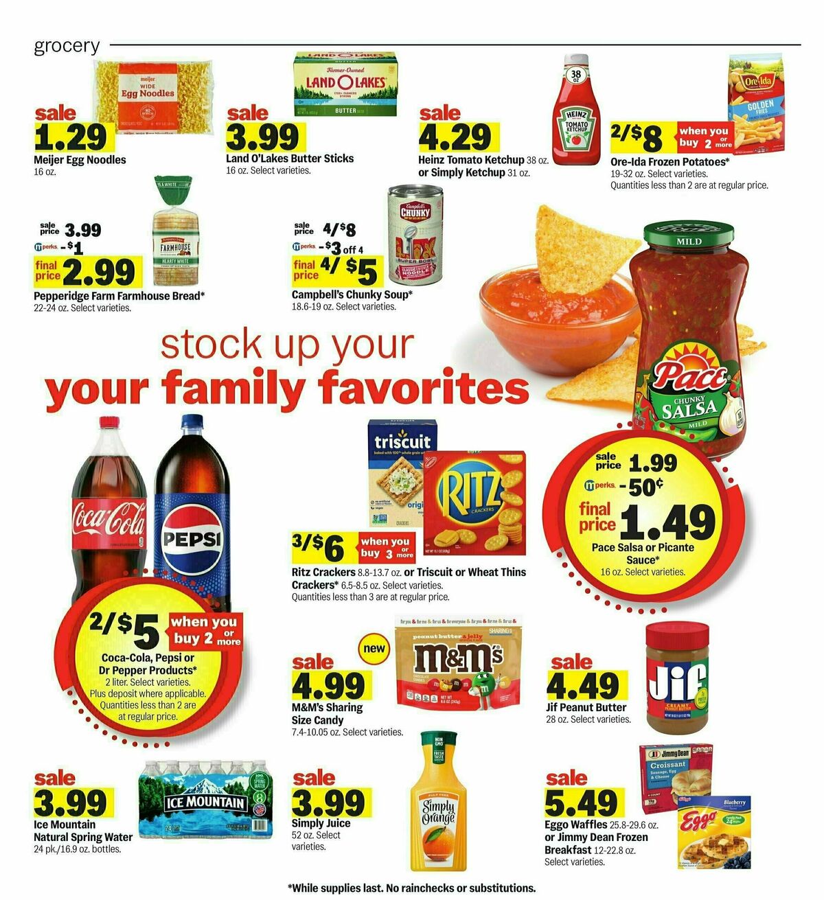 Meijer Weekly Ad from January 26