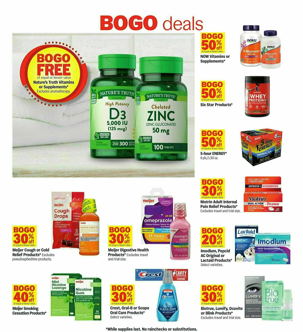 Meijer Weekly Ad from January 26