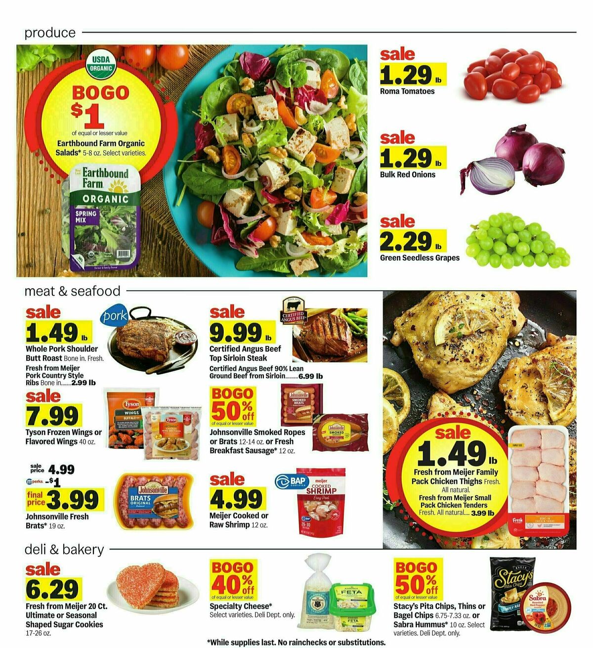 Meijer Weekly Ad from February 2