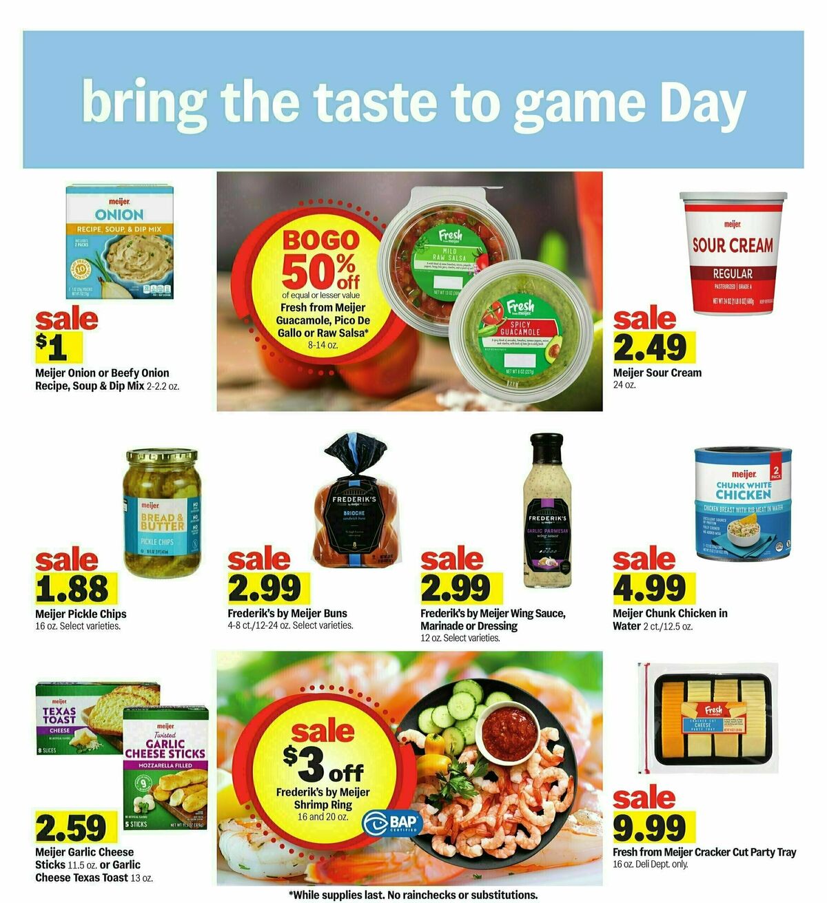 Meijer Weekly Ad from February 2