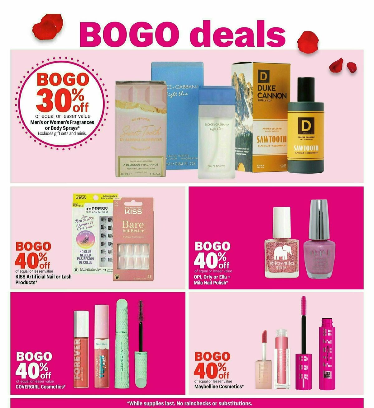 Meijer Super Bowl Ad Weekly Ad from February 2