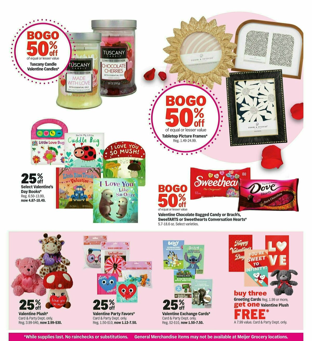 Meijer Super Bowl Ad Weekly Ad from February 2