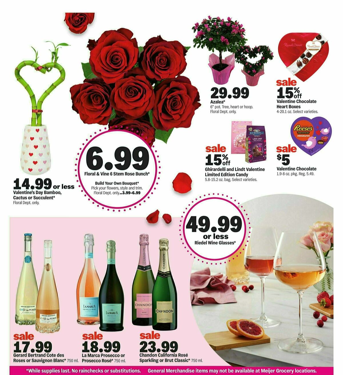 Meijer Super Bowl Ad Weekly Ad from February 2