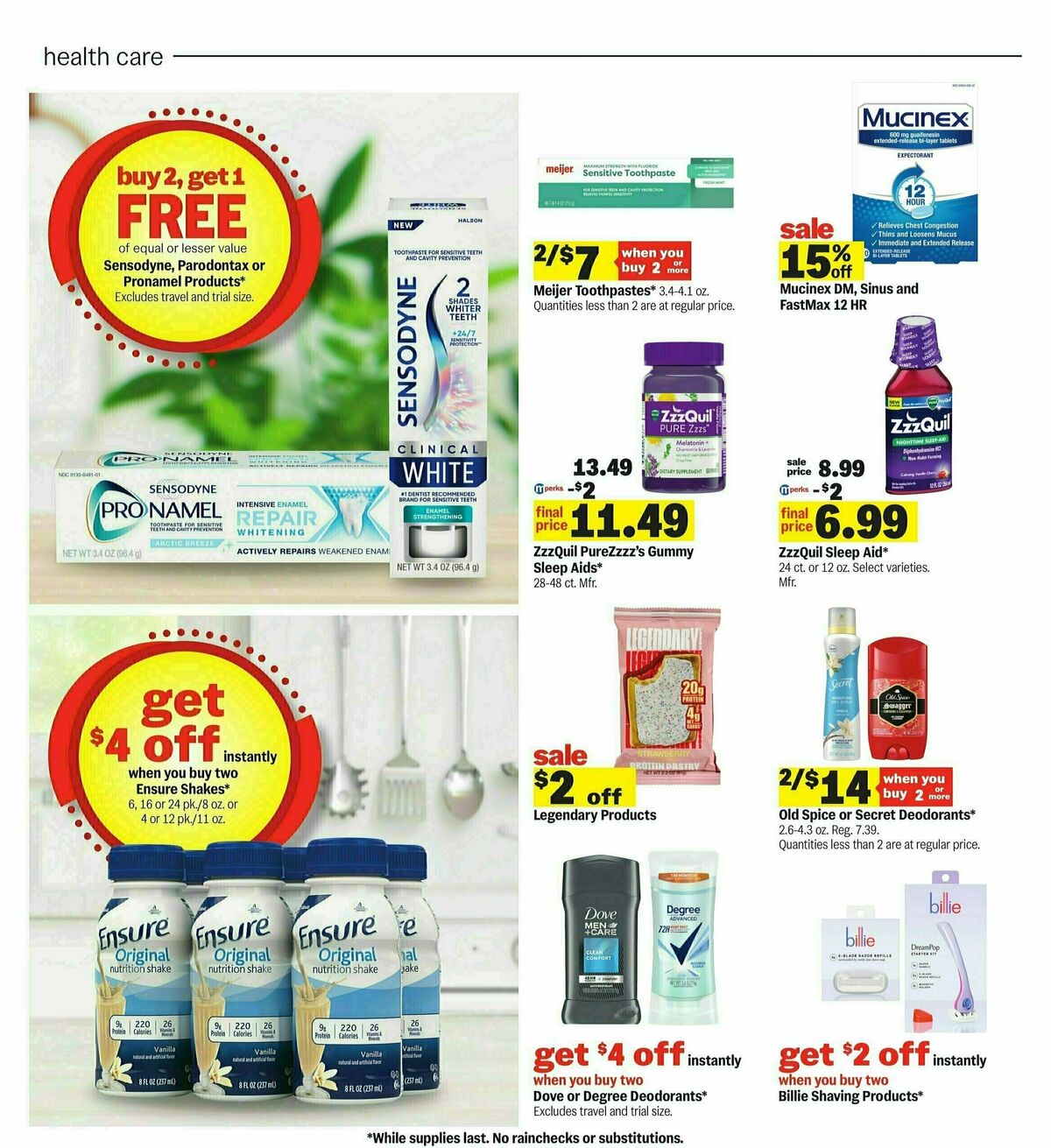 Meijer Weekly Ad from February 9