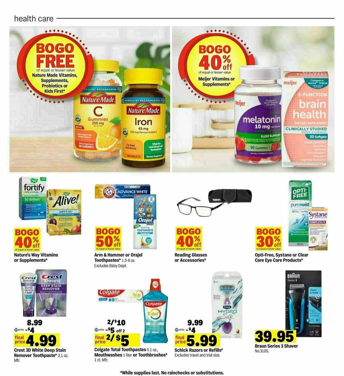 Meijer Weekly Ad from February 9