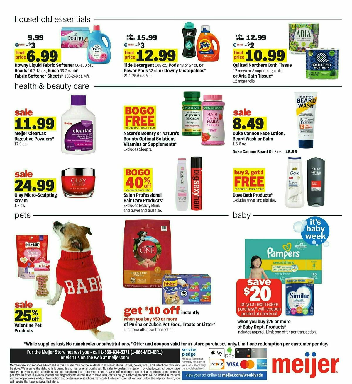 Meijer Weekly Ad from February 9