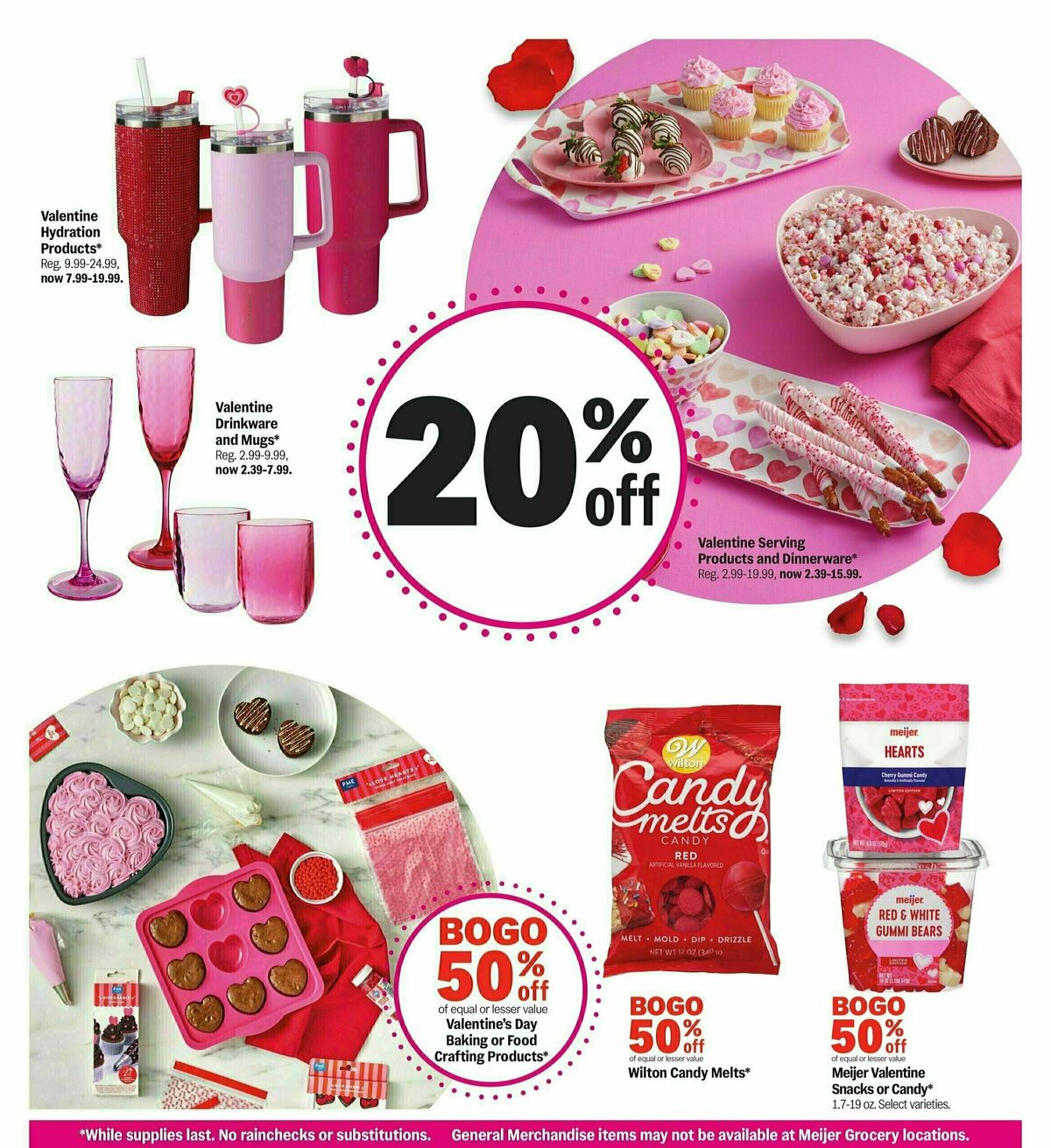 Meijer Valentine's Day Weekly Ad from February 10