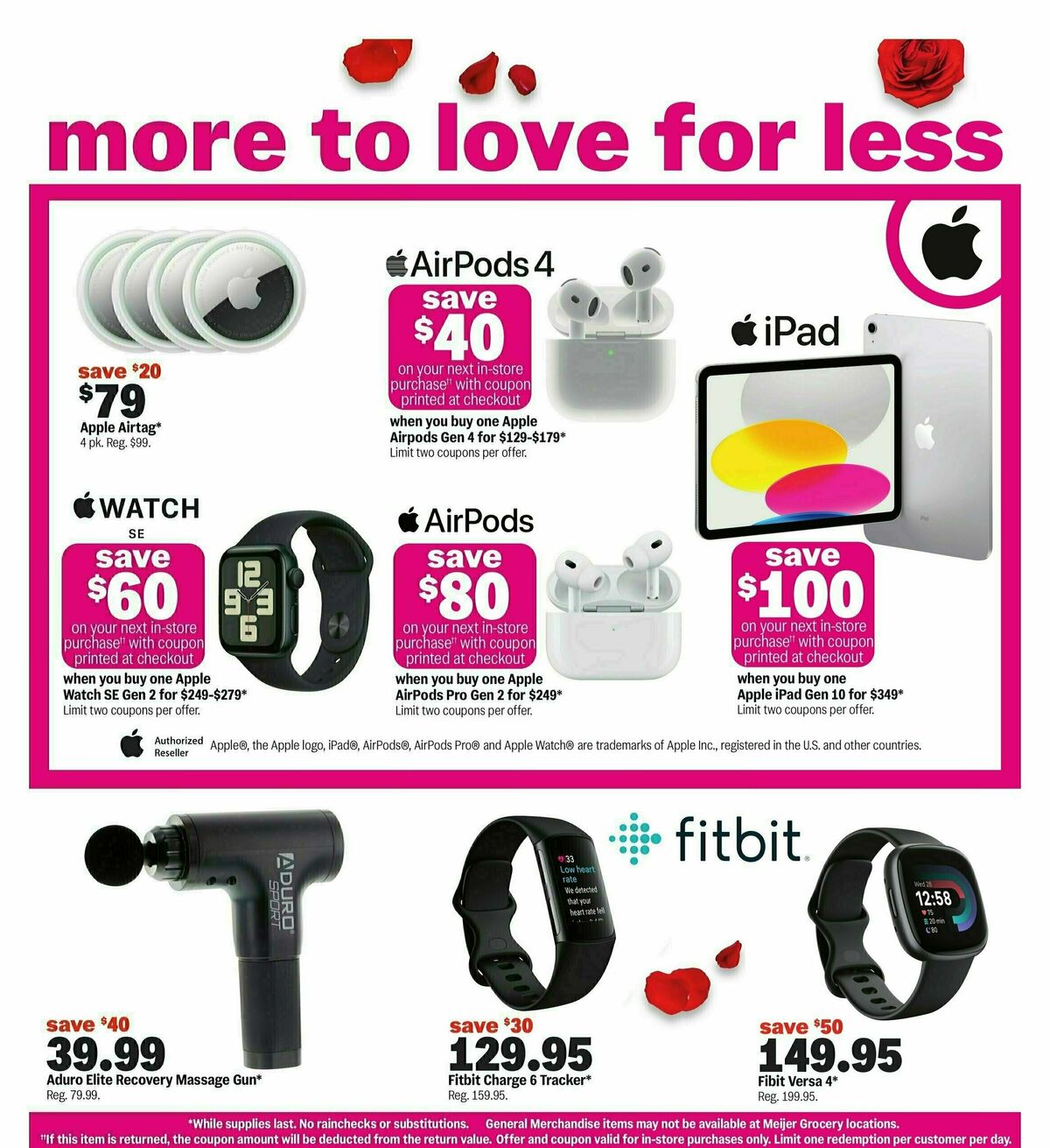Meijer Valentine's Day Weekly Ad from February 10