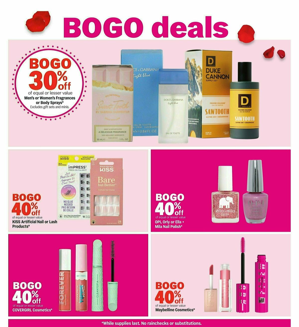 Meijer Valentine's Day Weekly Ad from February 10