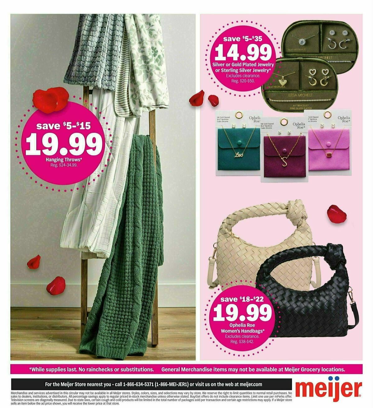 Meijer Valentine's Day Weekly Ad from February 10