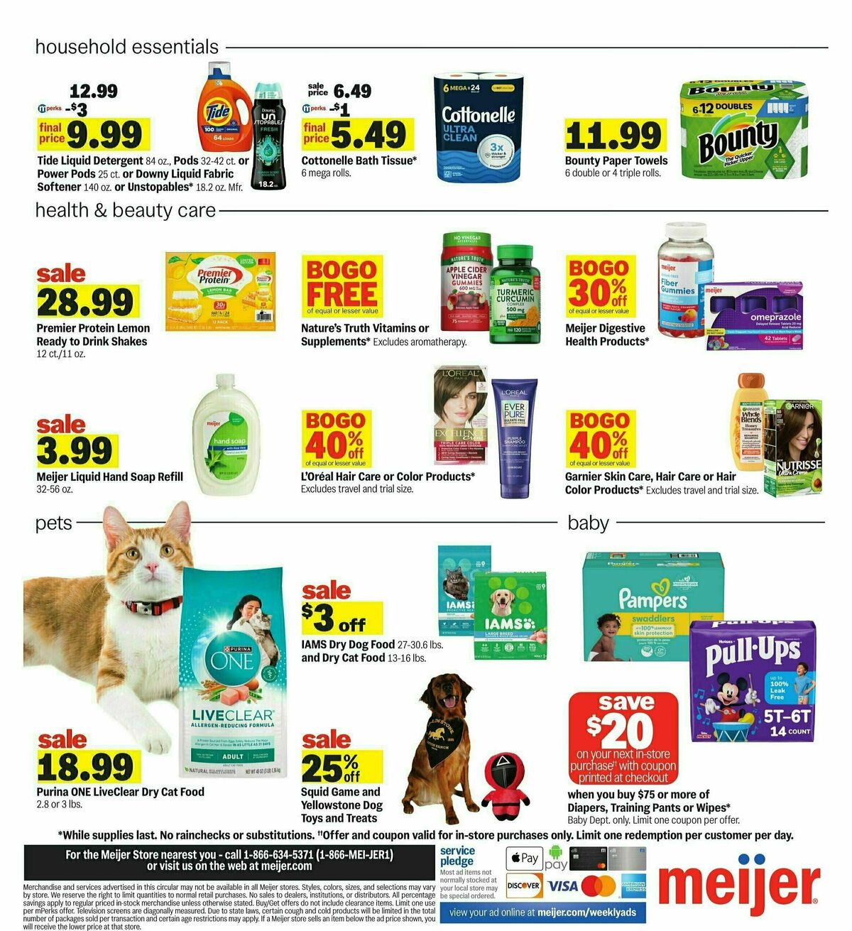 Meijer Weekly Ad from February 16