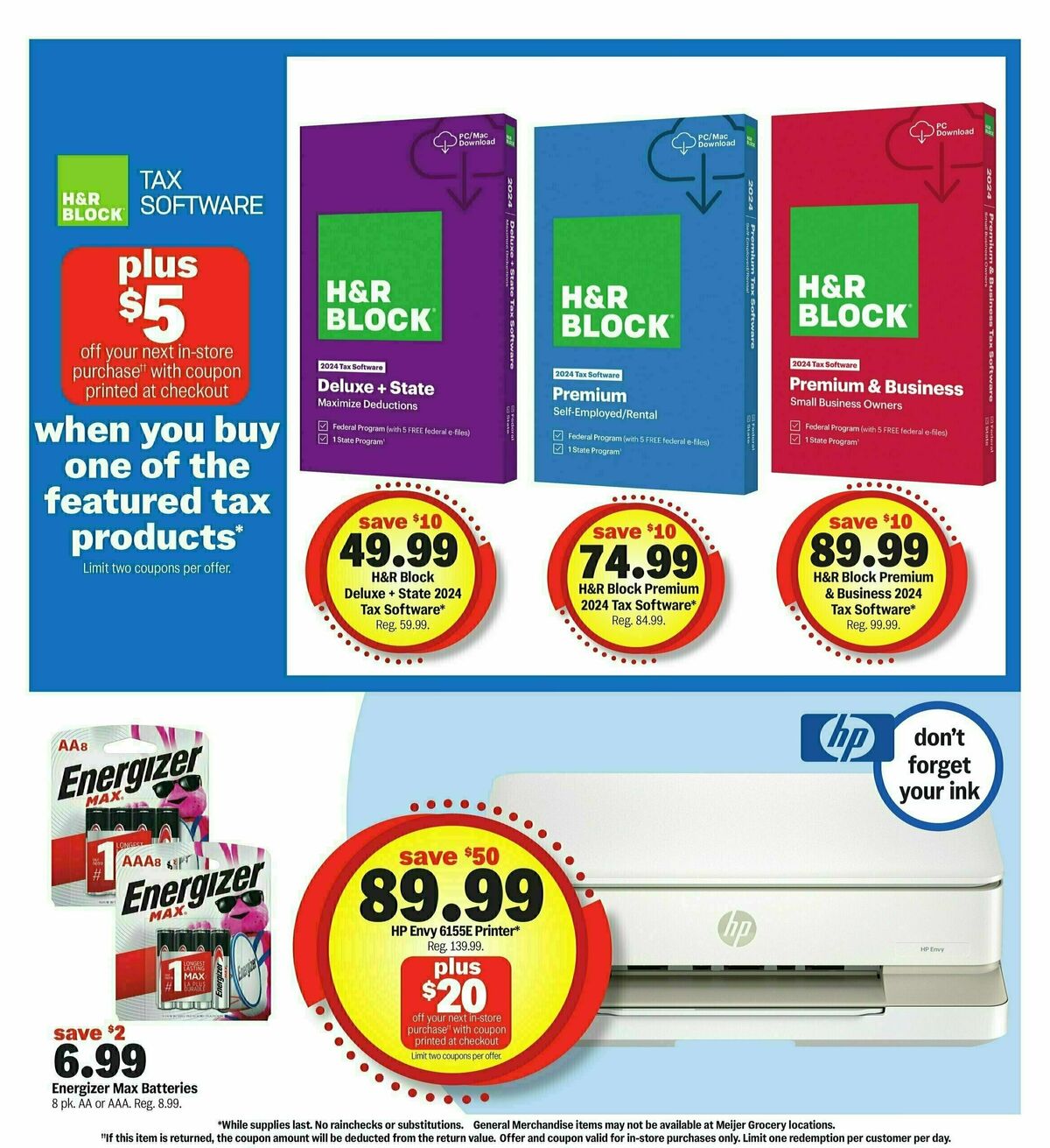 Meijer More deals across the store Weekly Ad from February 16
