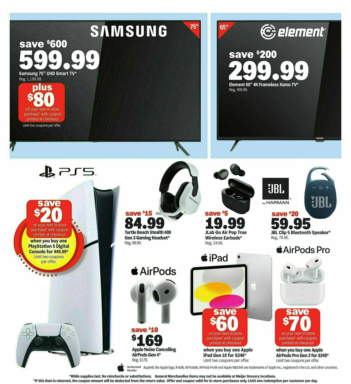 Meijer More deals across the store Weekly Ad from February 16