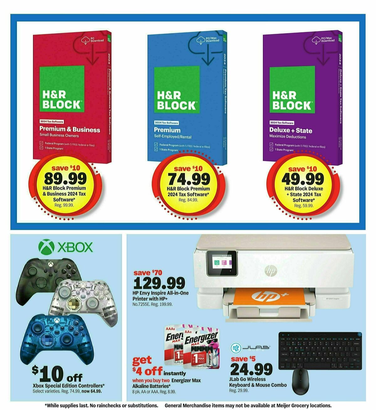 Meijer More deals across the store Weekly Ad from February 23