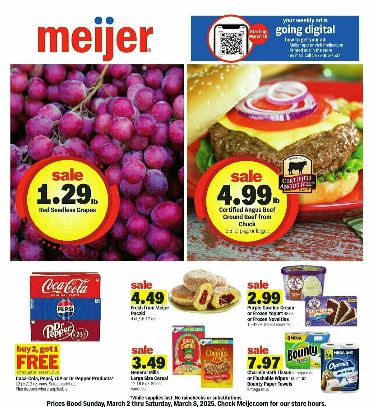 Meijer Weekly Ad from March 2
