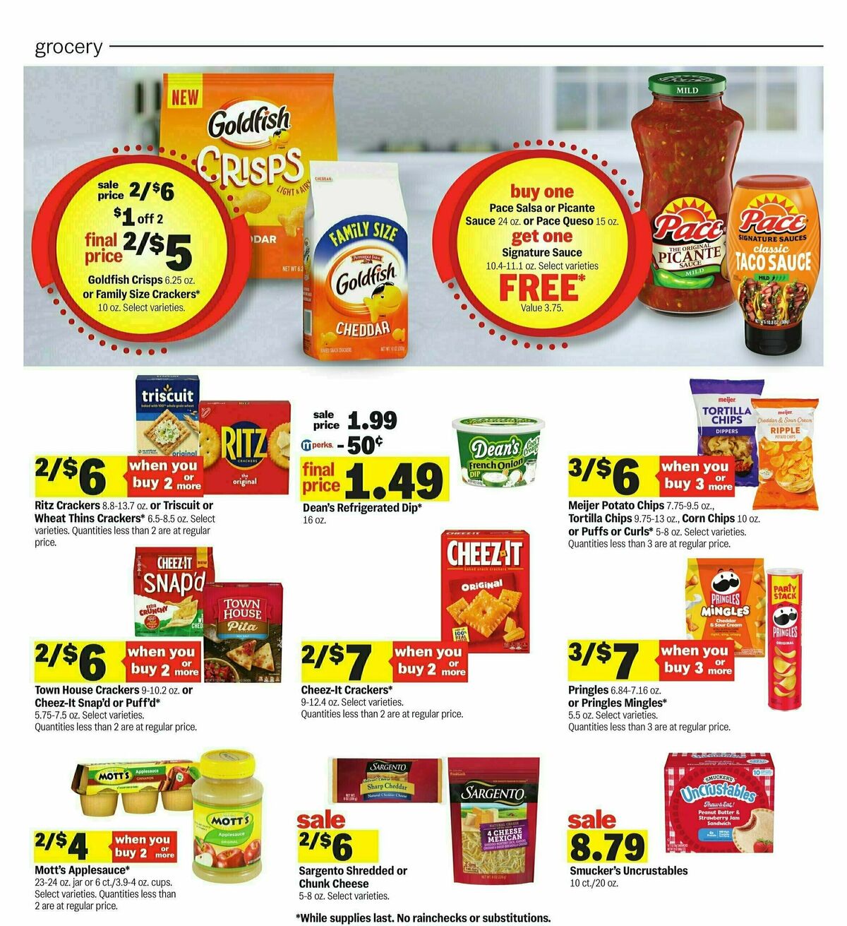Meijer Weekly Ad from March 2
