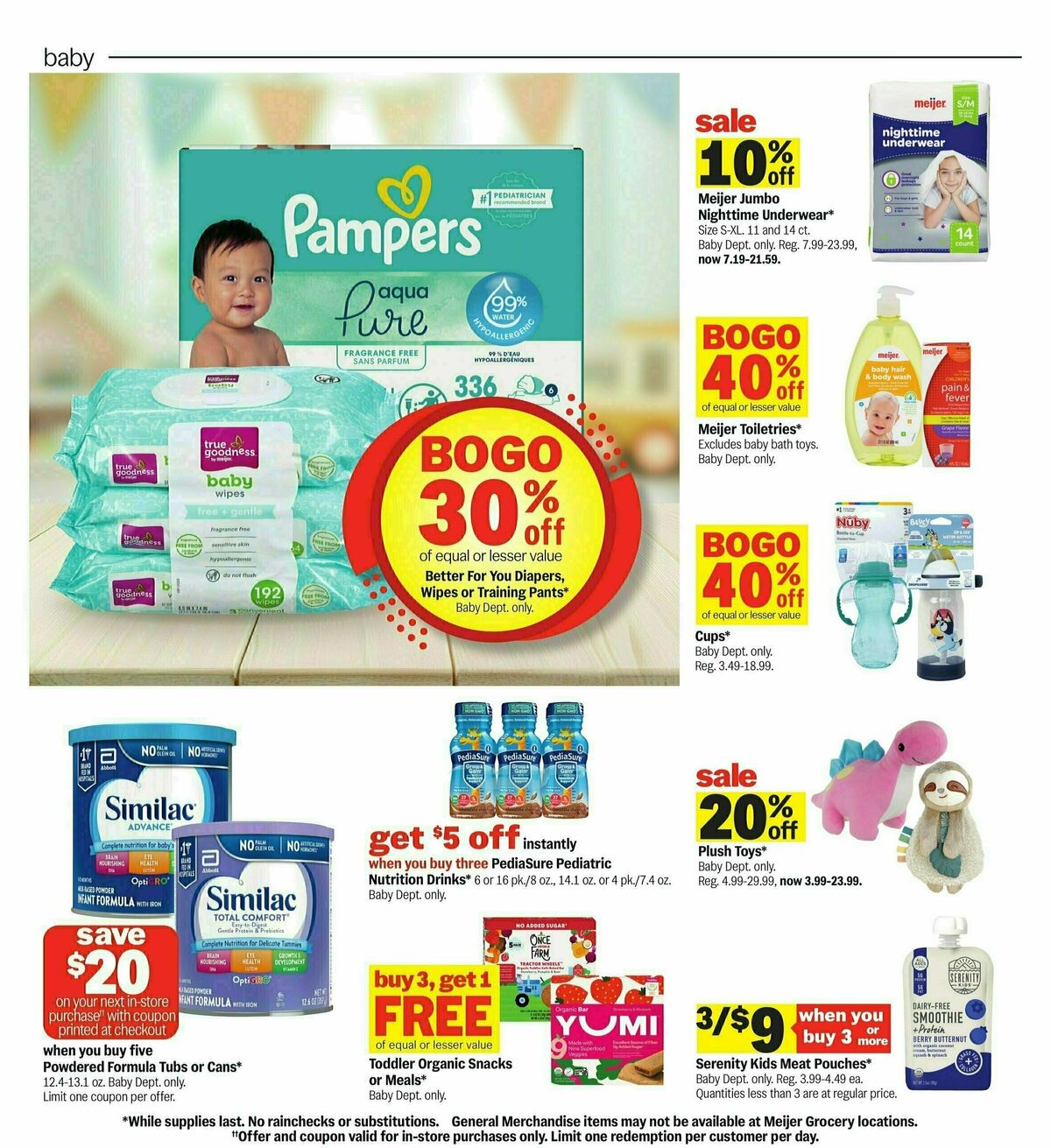 Meijer Weekly Ad from March 2
