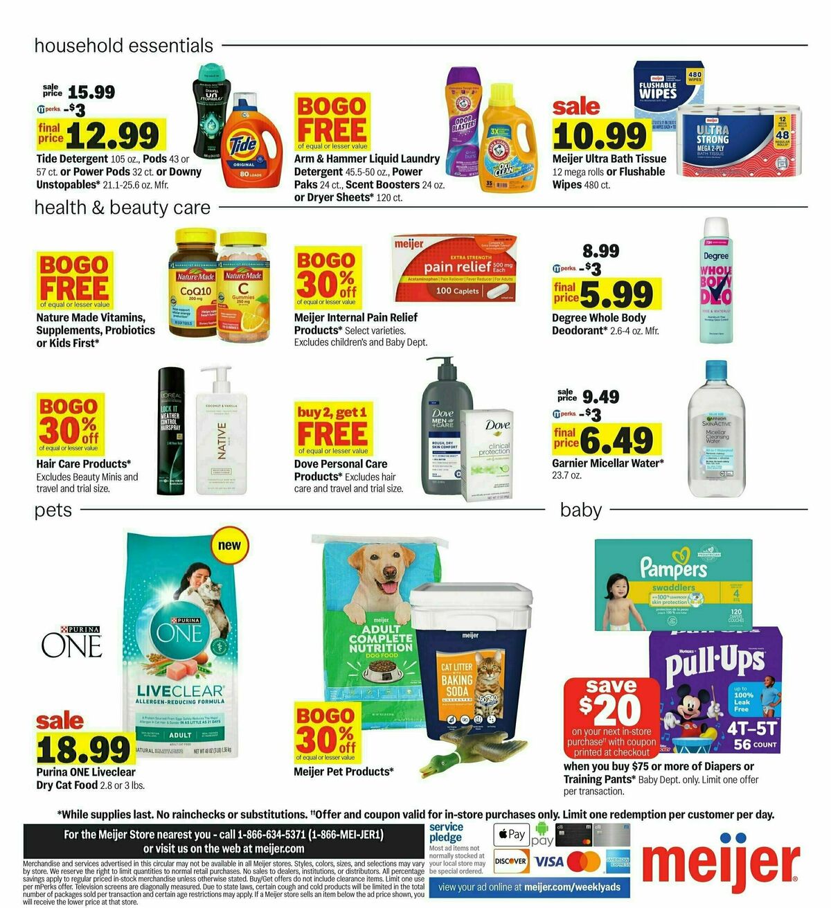 Meijer Weekly Ad from March 2