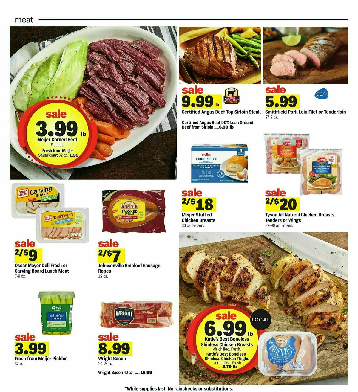 Meijer Weekly Ad from March 2