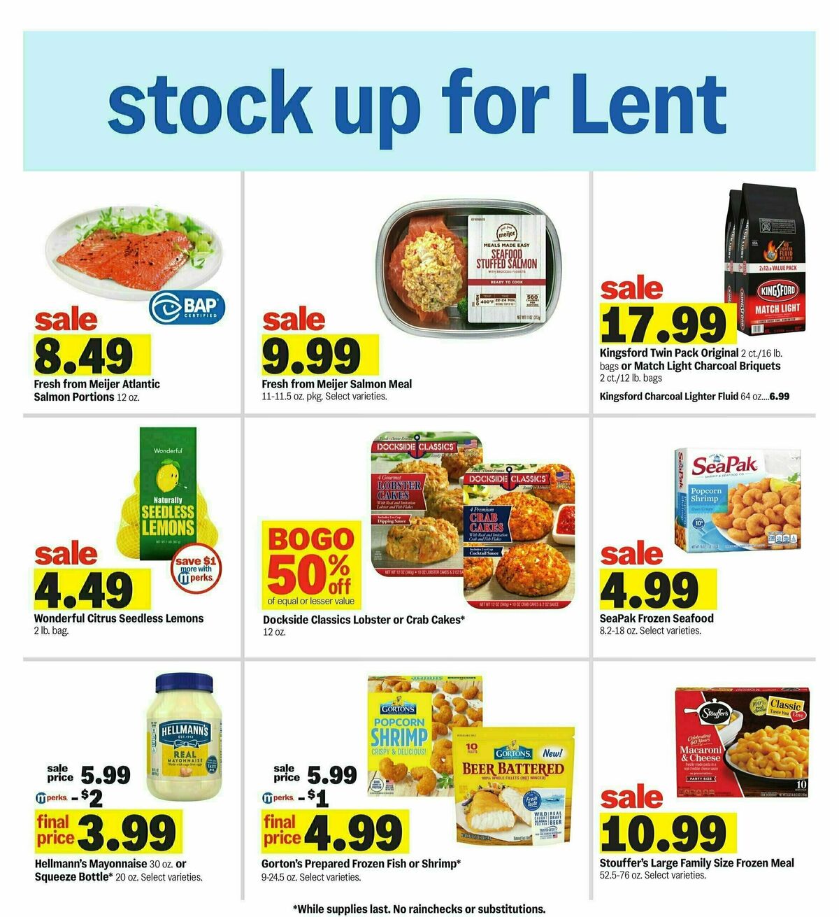 Meijer Weekly Ad from March 2