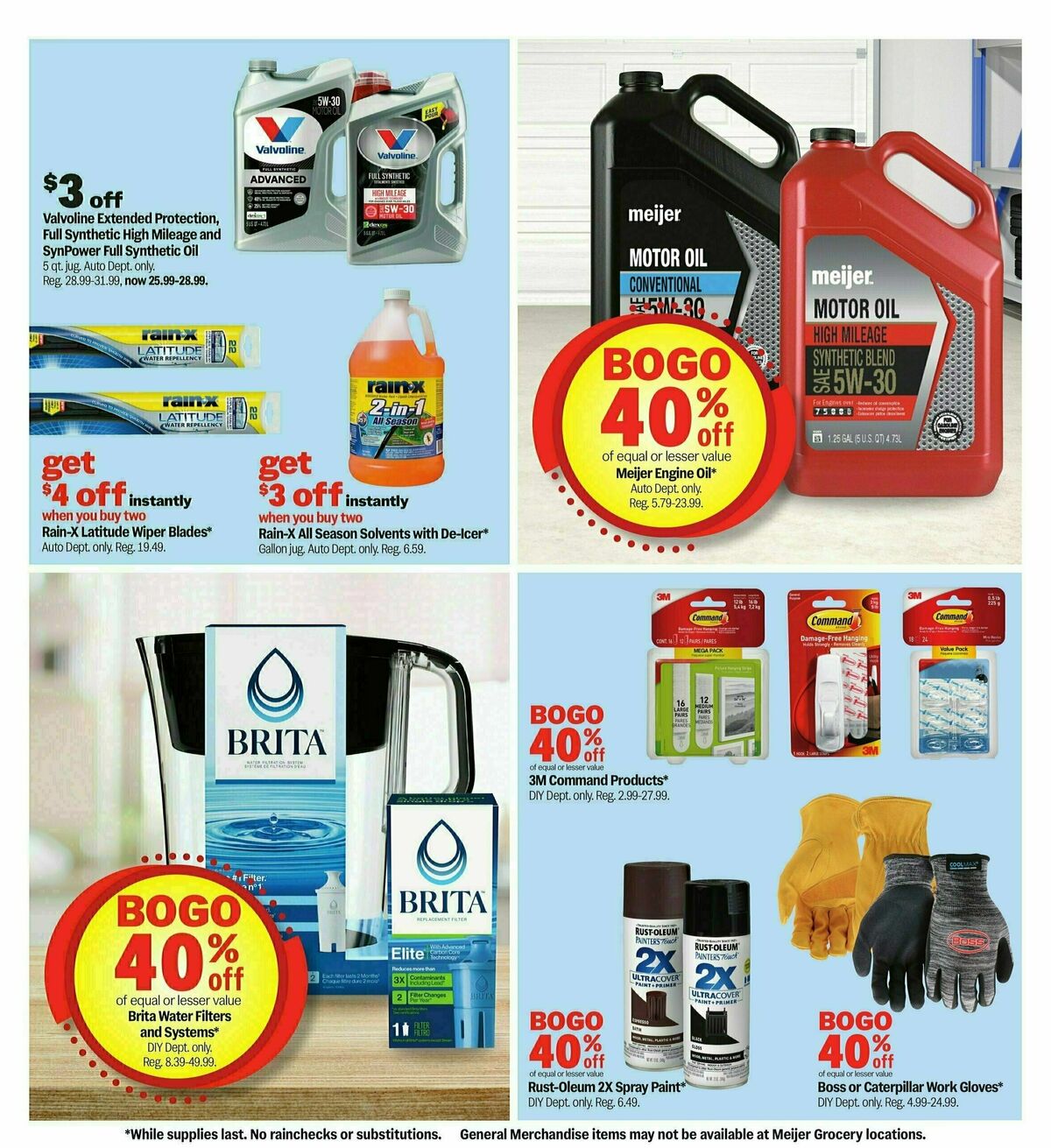 Meijer More deals across the store Weekly Ad from March 2