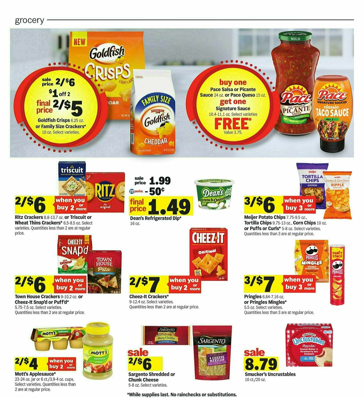 Meijer Weekly Ad from March 9
