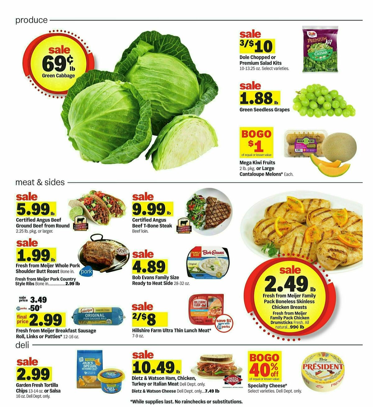 Meijer Weekly Ad from March 9