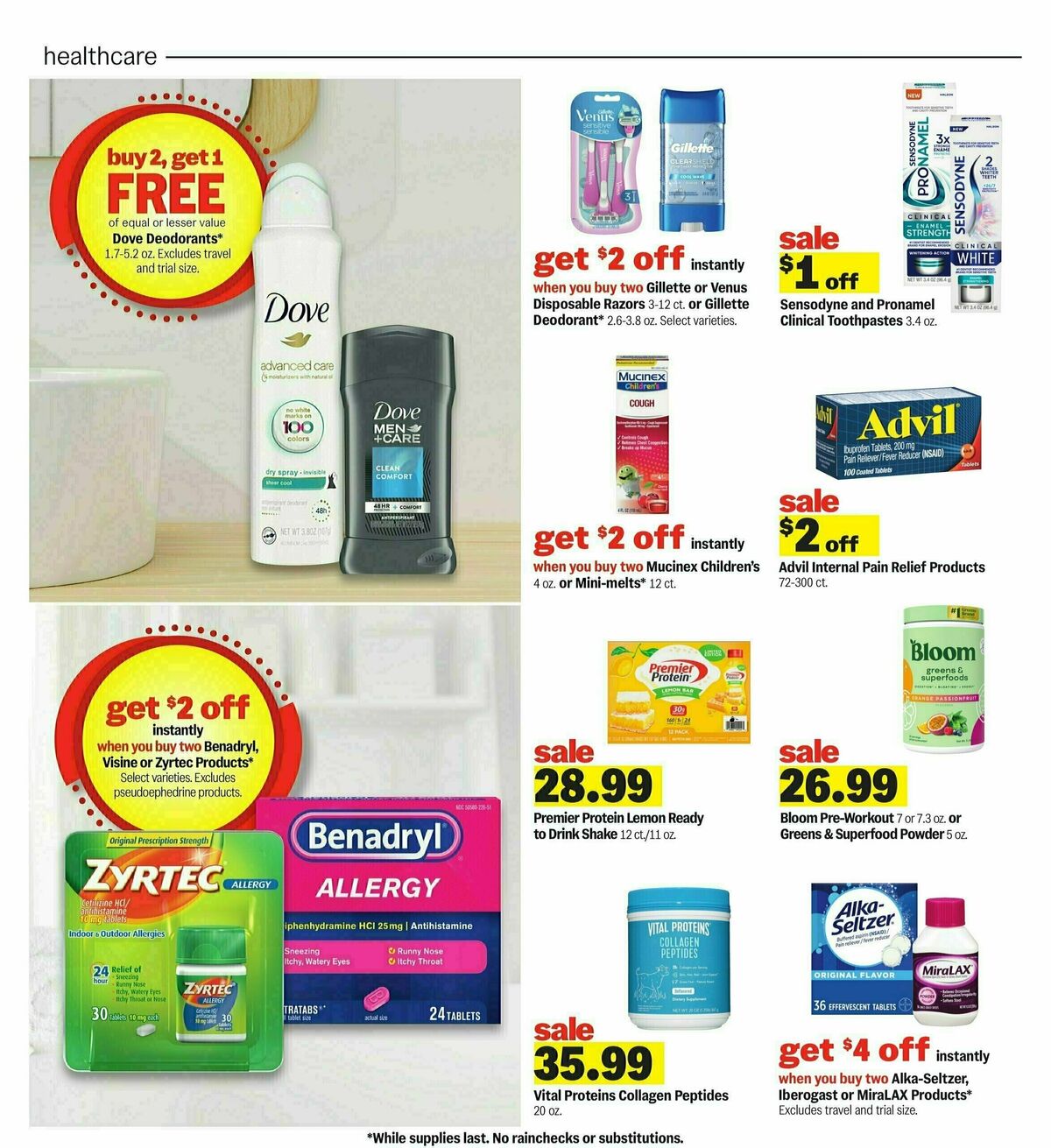Meijer Weekly Ad from March 9