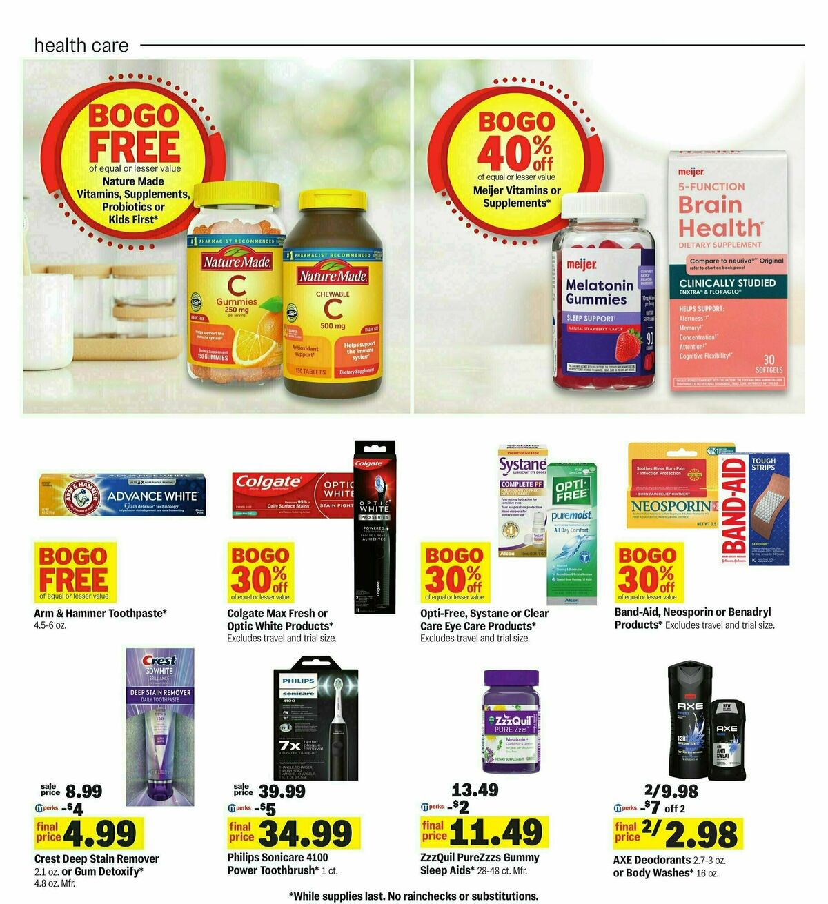 Meijer Weekly Ad from March 9