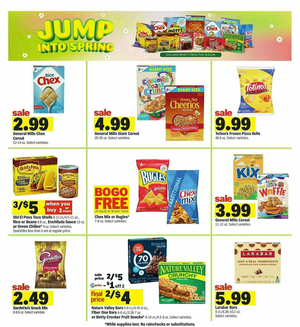 Meijer Weekly Ad from March 9