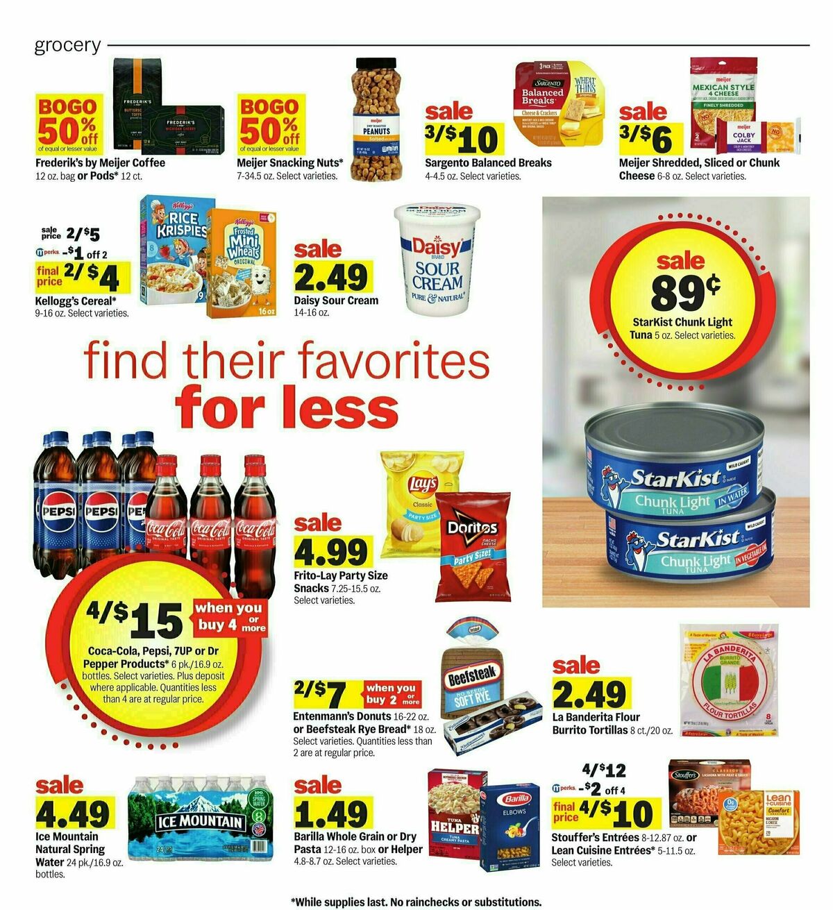 Meijer Weekly Ad from March 9