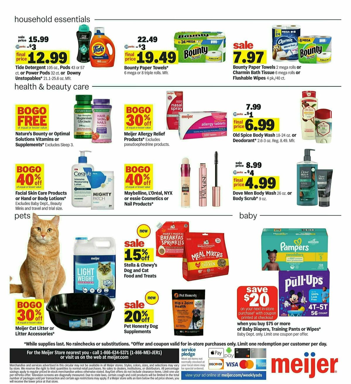 Meijer Weekly Ad from March 9