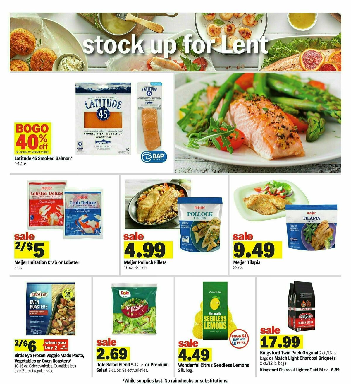 Meijer Weekly Ad from March 9