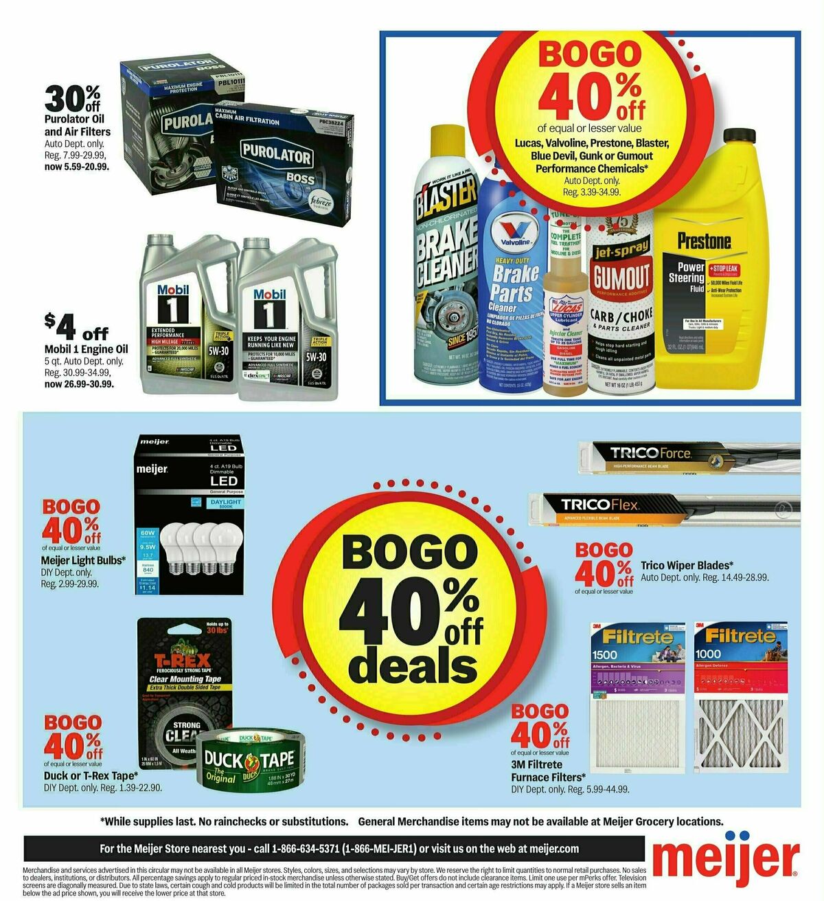 Meijer St. Patrick's Day Weekly Ad from March 9