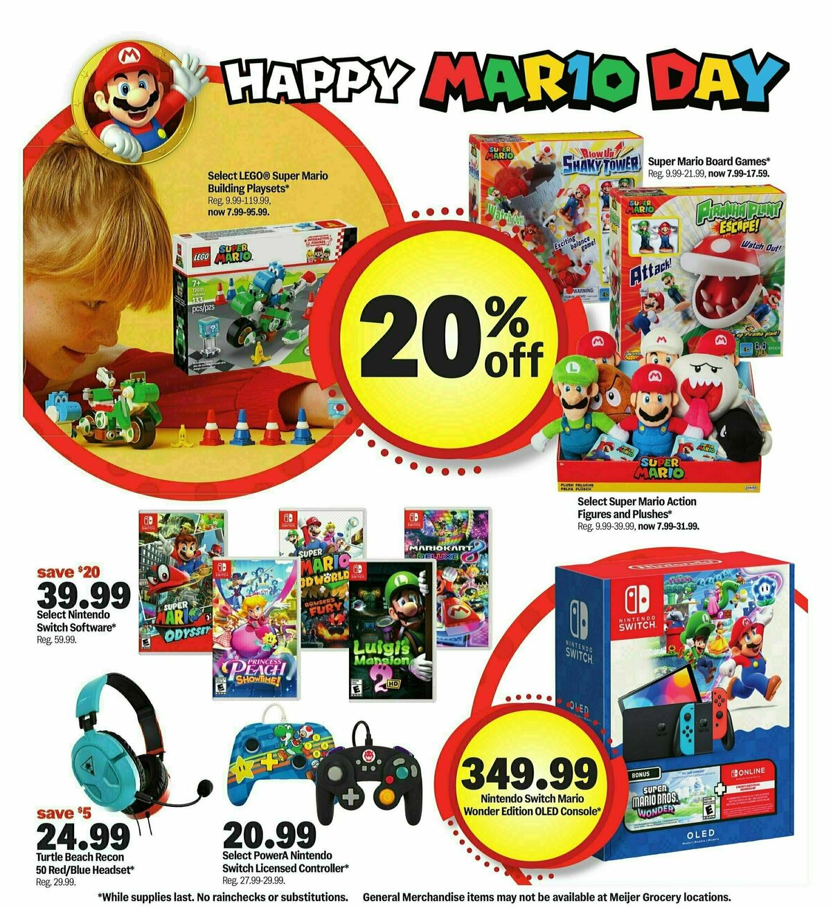 Meijer St. Patrick's Day Weekly Ad from March 9