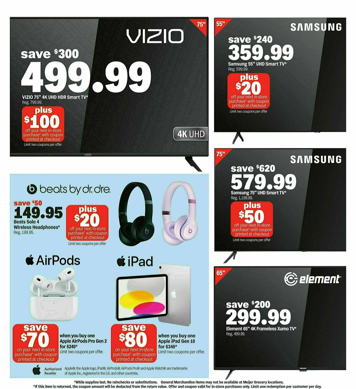 Meijer St. Patrick's Day Weekly Ad from March 9