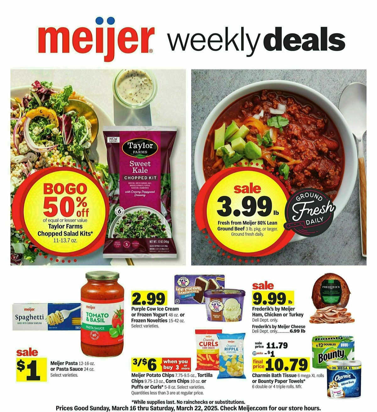 Meijer Weekly Ad from March 16
