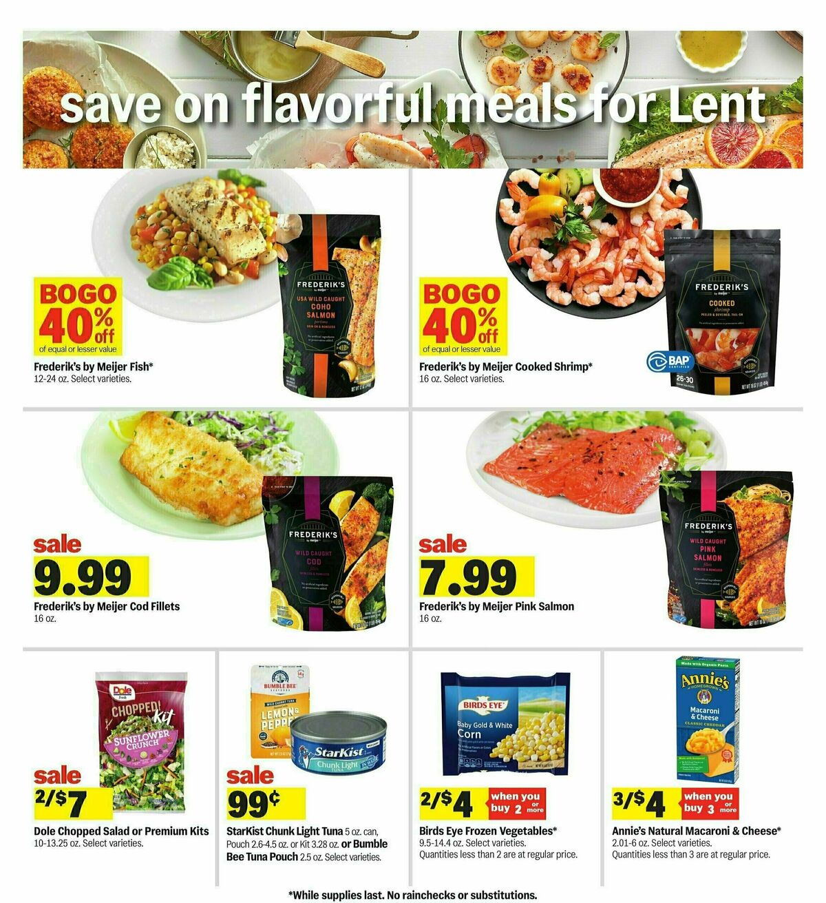 Meijer Weekly Ad from March 23