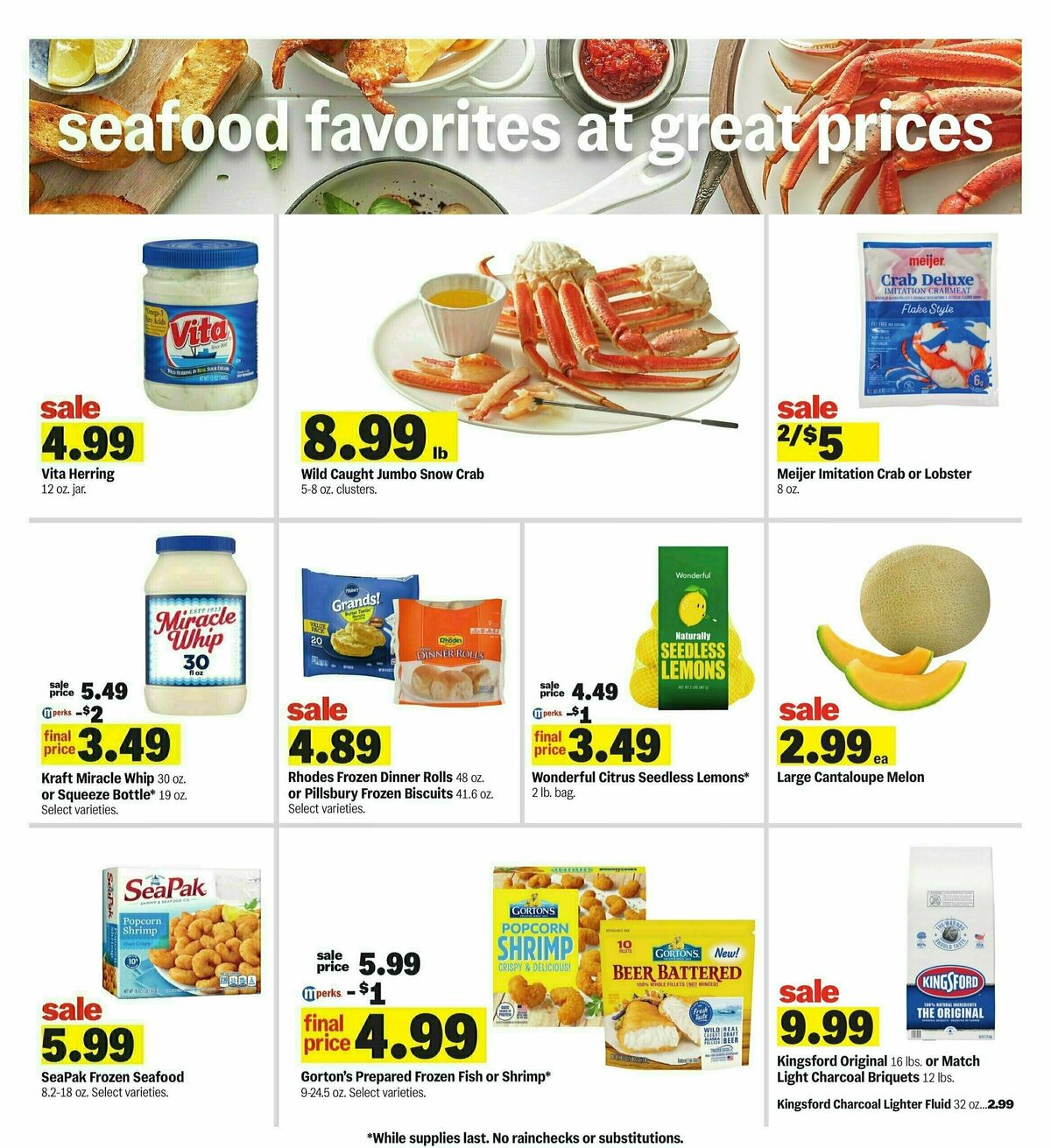 Meijer Weekly Ad from March 23