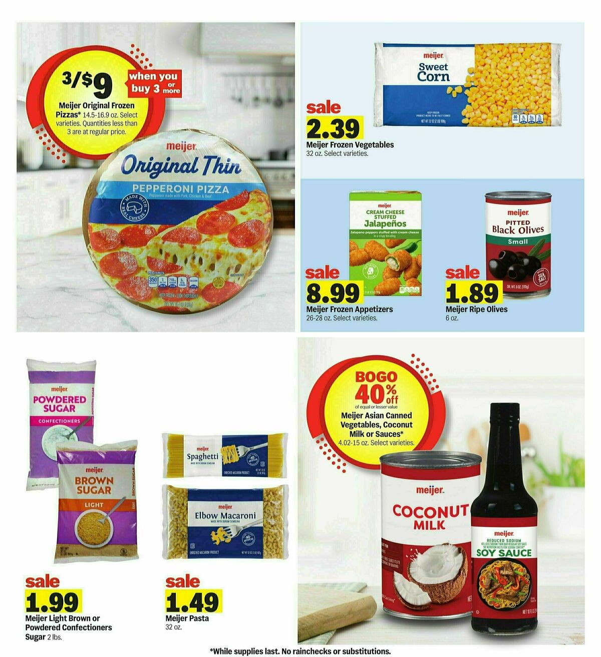 Meijer Weekly Ad from March 23
