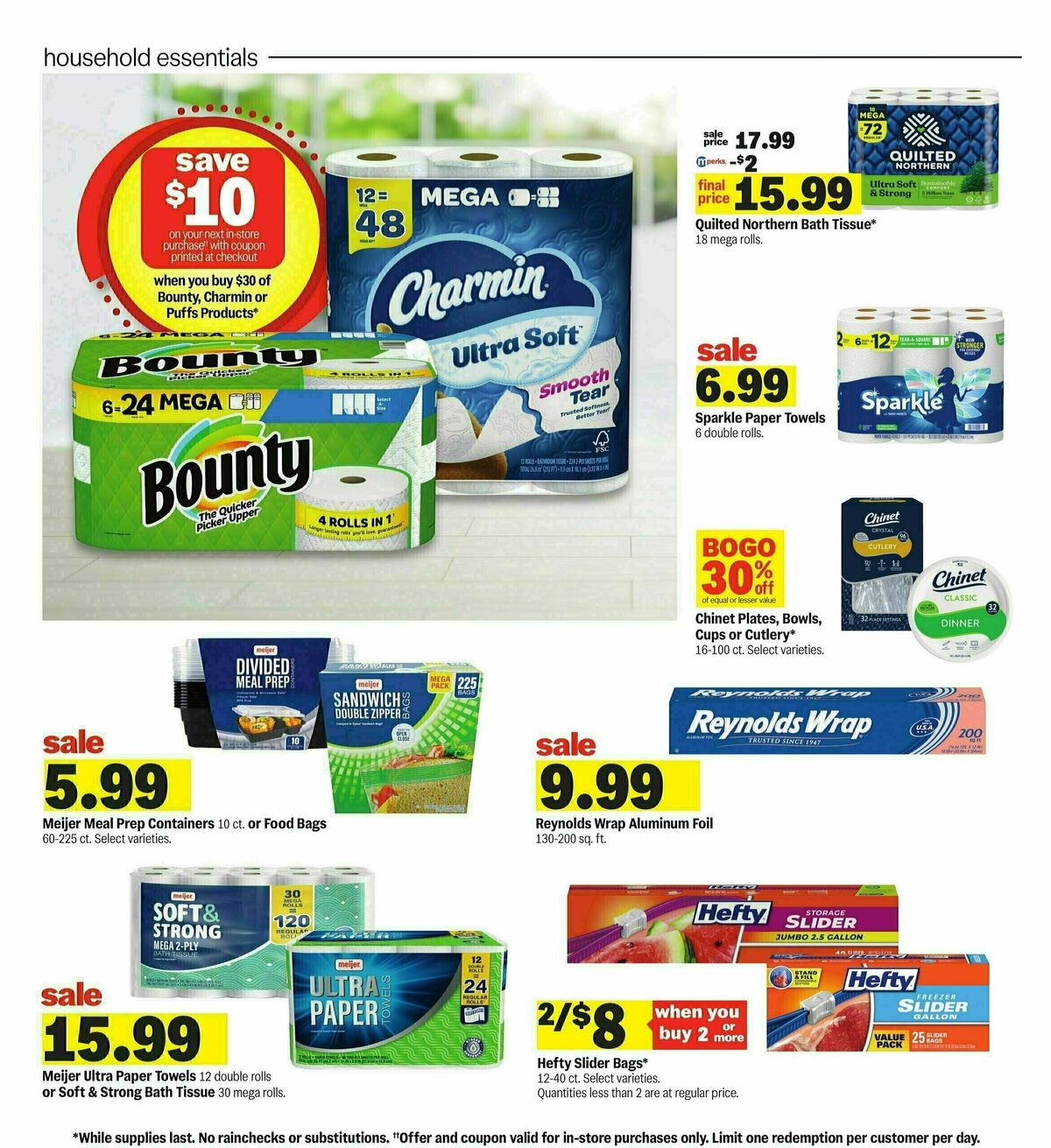Meijer Weekly Ad from March 23